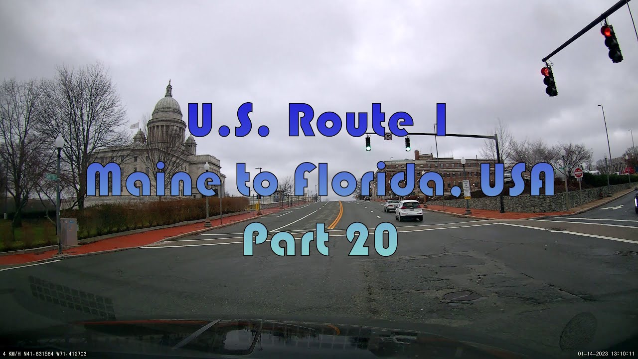 U.S. Route 1, Maine to Florida - Complete Road Trip, Part 20