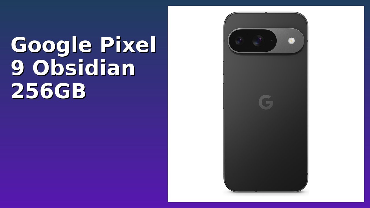 BEWERTUNG (2025): Google Pixel 9 Obsidian 256GB. WESENTLICHE Einzelheiten