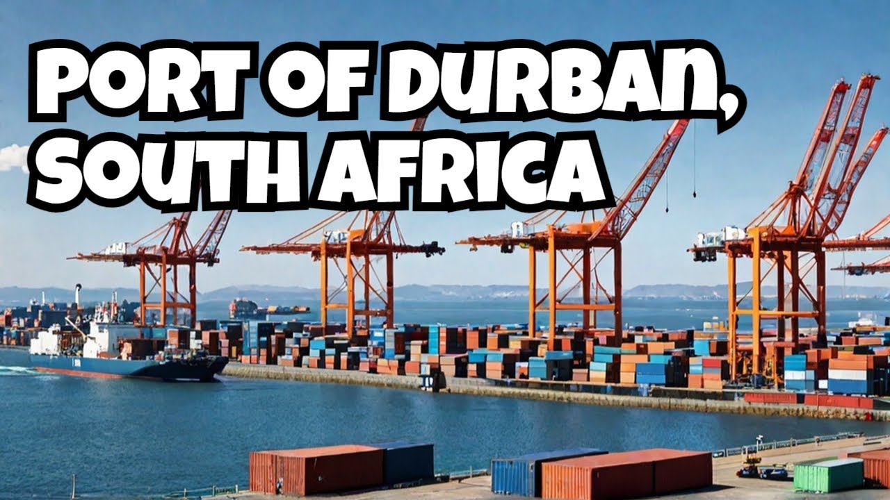In the Port of Durban, South Africa