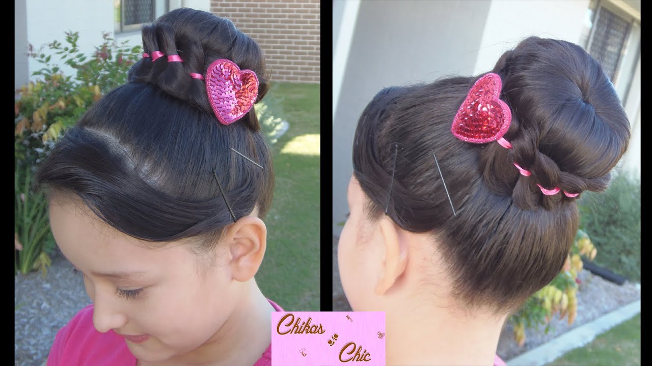 Wrapped Bun!!  | Dance Hairstyles | Updo Hairstyles | Sport Hairstyles