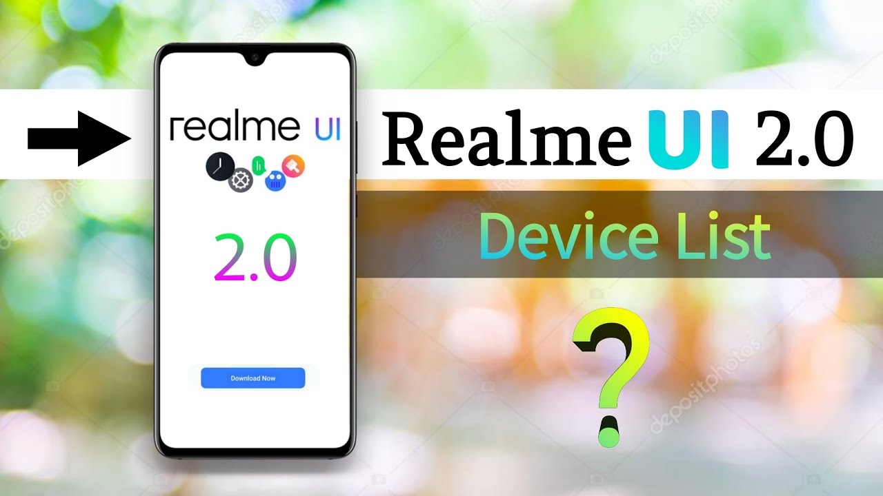 Realme UI 2.0 Update selected device list | realme UI 2.0 based on Android 11 kab Aayega 😍