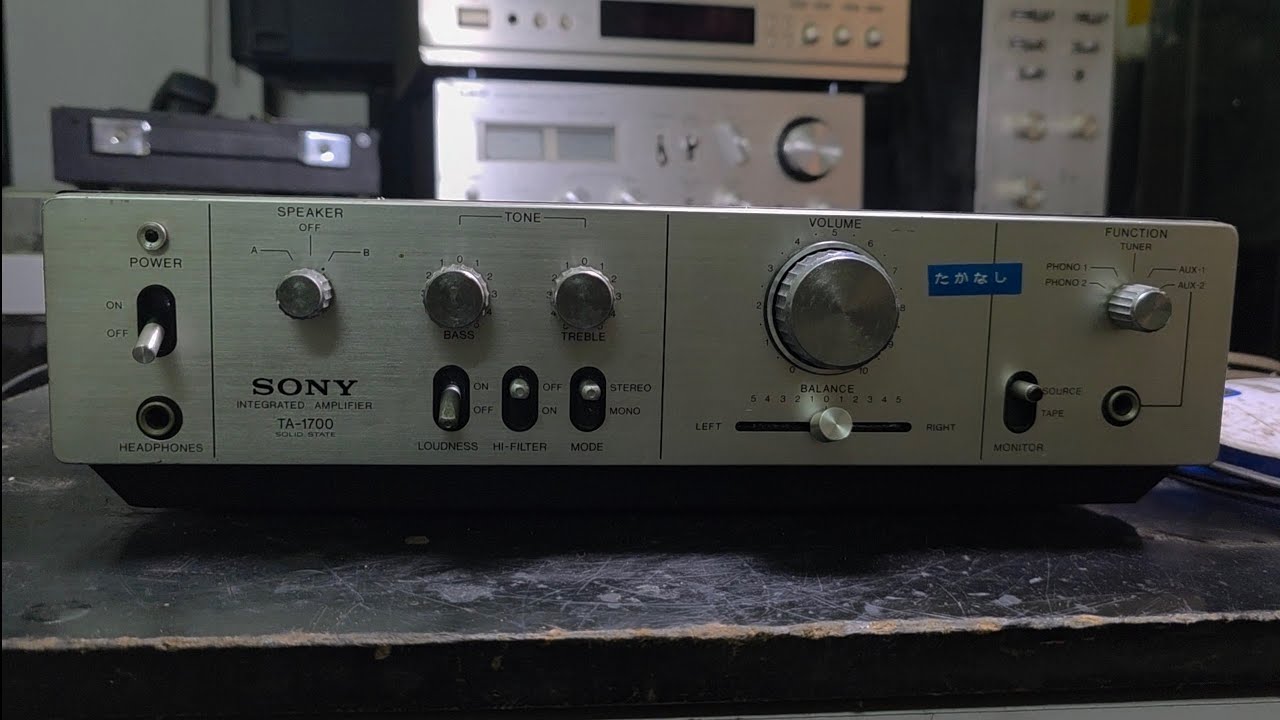 1.1tr. Đt.0855998893. Amply Sony ta1700 ( xuất âm tụ) thanh lý . Mời cb xem hết video.