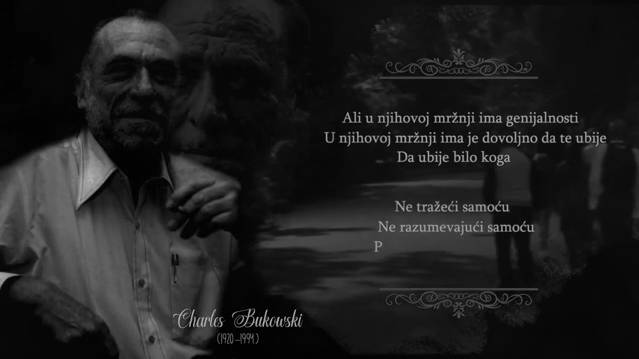 Bukovski - Genijalnost gomile (u prepevu i kazivanju Dušana Vojnovića)