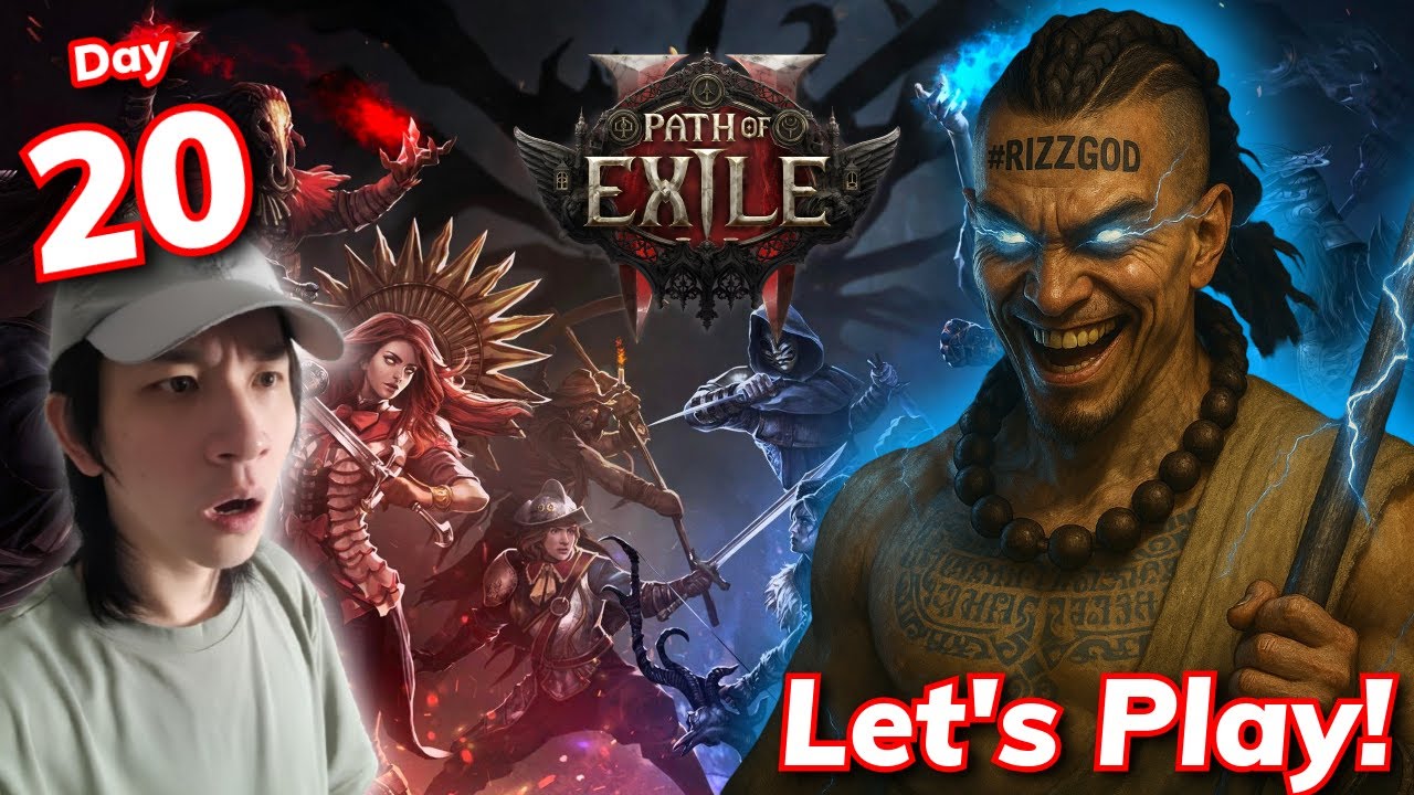 Path of Exile 2 - Let's Play Day20 [LIVE] New Monk YAY