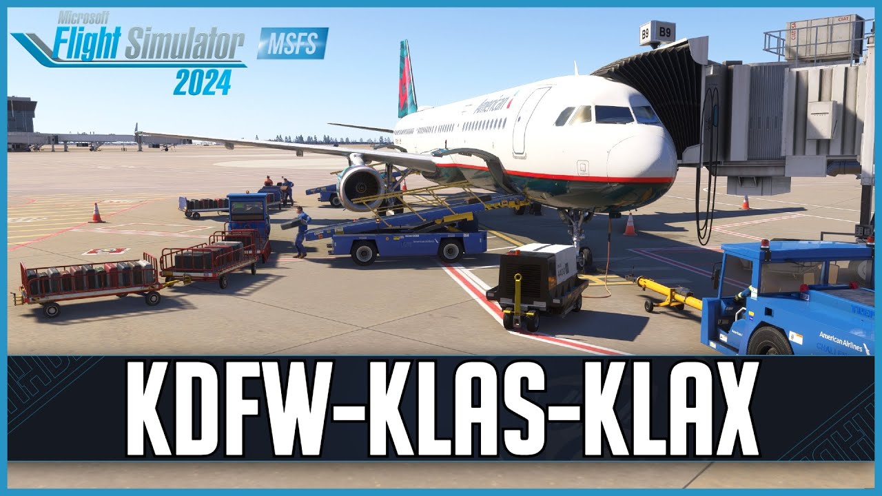 Fenix A321 | Real World American OPS | iniBuilds KDFW & KLAX | VATSIM