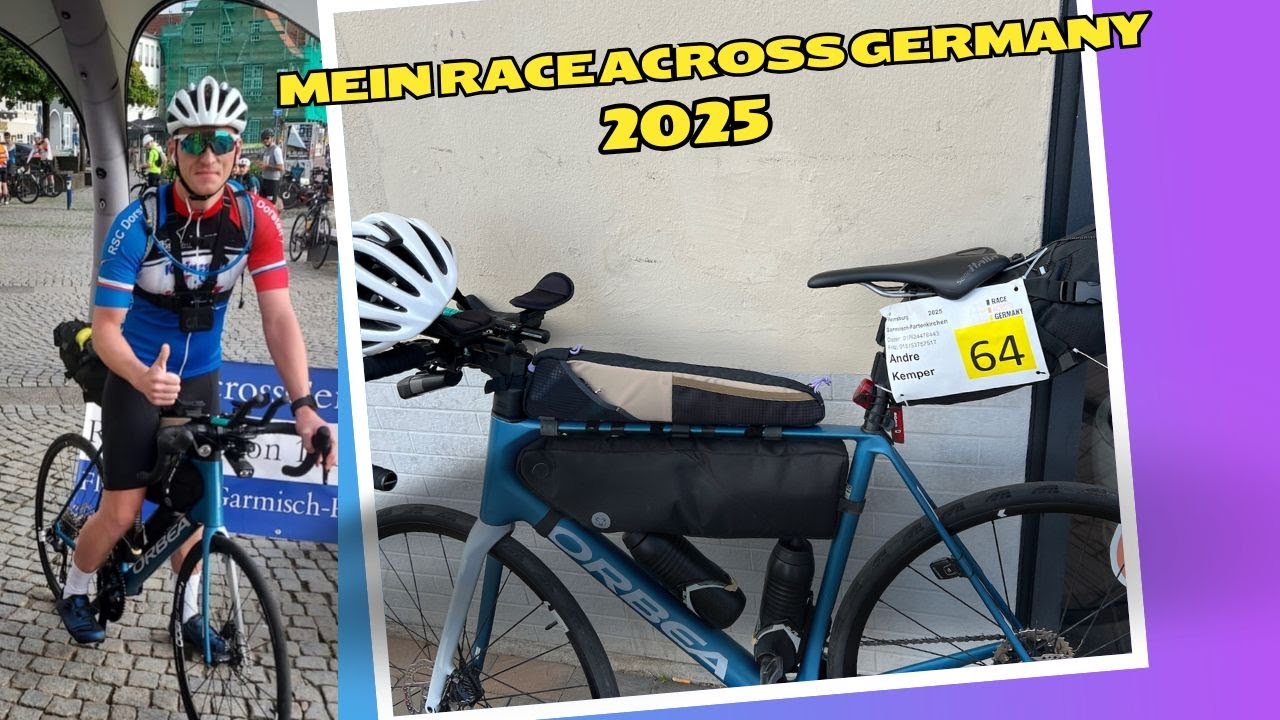 mein Race Across Germany 2025 1100km nonstop durch Deutschland #rennrad #ultracycling