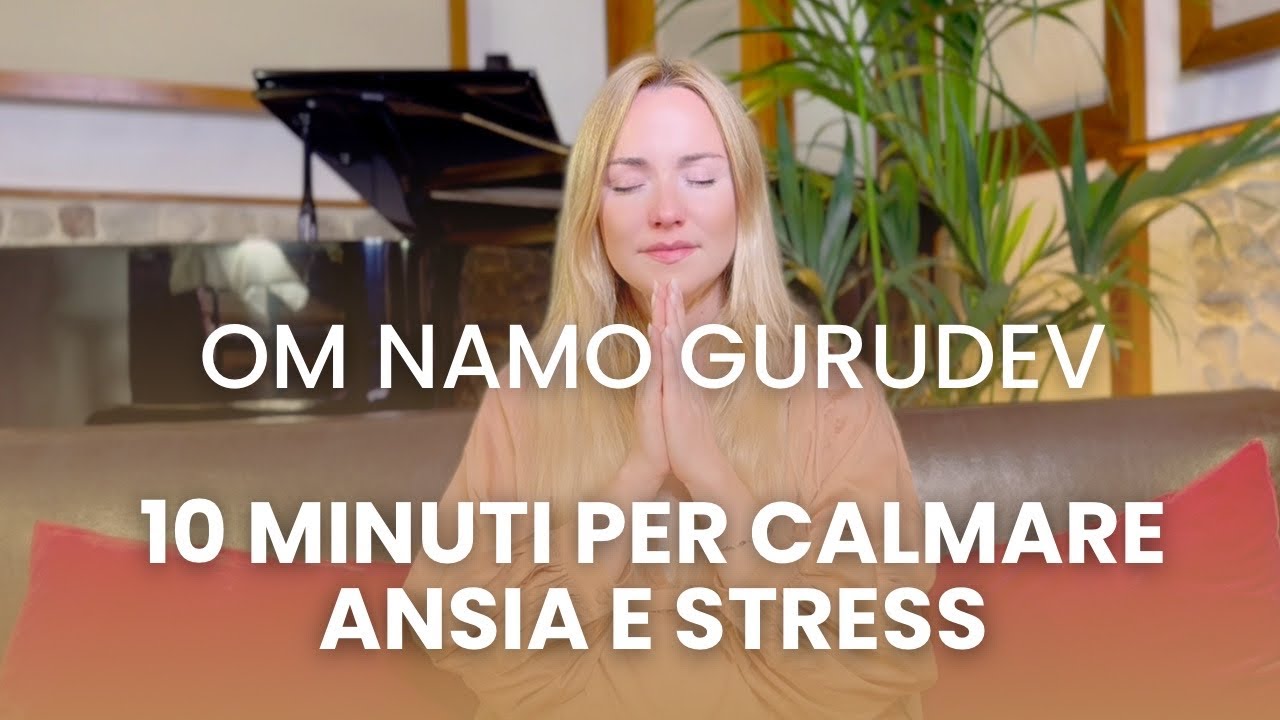 10 Minuti per Calmare Ansia e Stress | Meditazione con Thea Crudi