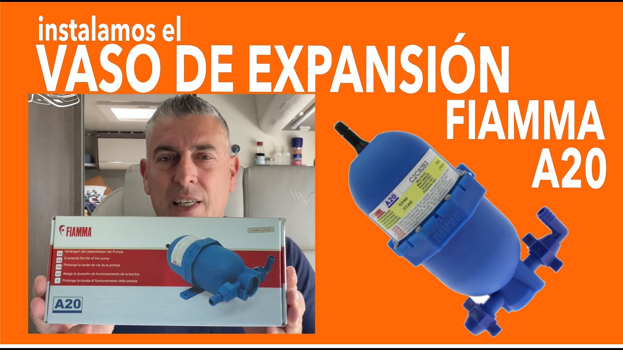 VASO DE EXPANSIÓN. ¿CÓMO INSTALARLO? . FIAMMA A20