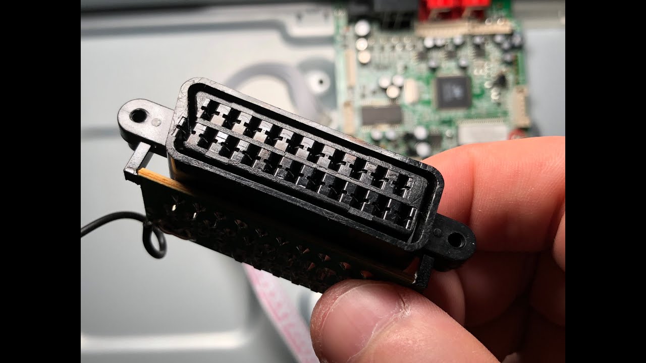 Repair scart DVD connector