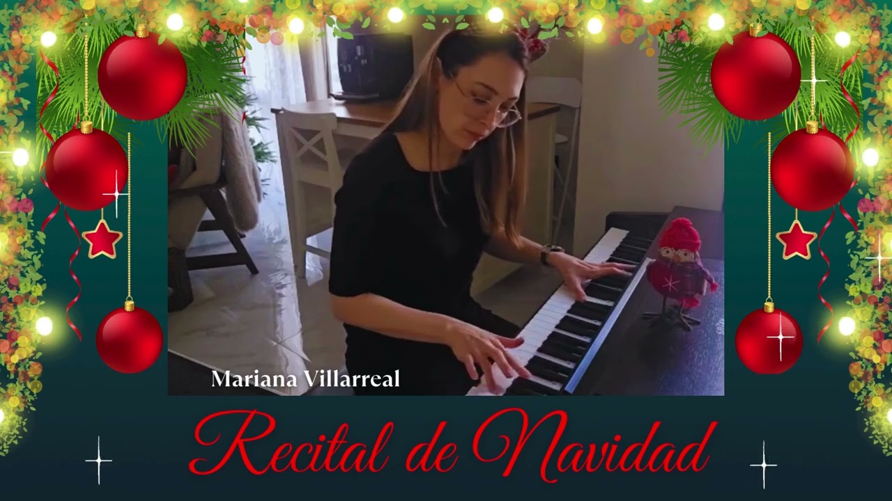 Recital de Navidad Mariana 2025 piano 
