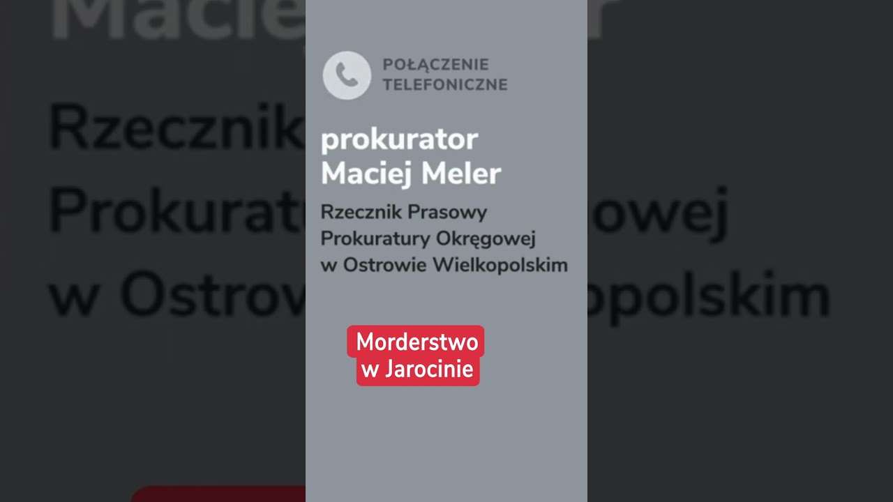 Morderstwo w Jarocinie