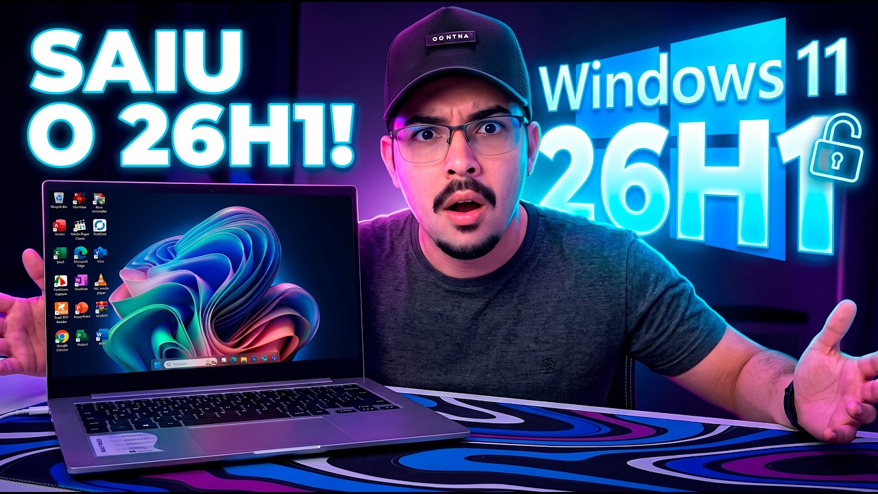 Windows 11 26H1 LIBERADO! Como Baixar e Instalar Oficialmente em Qualquer PC