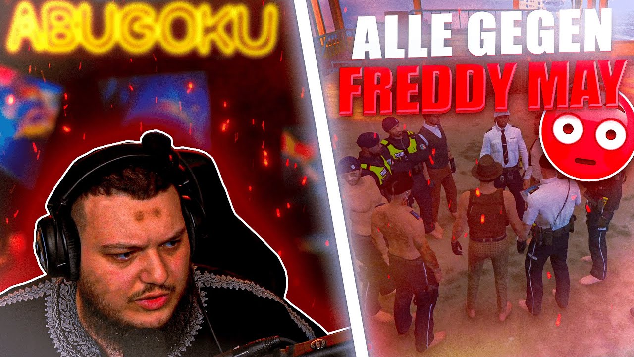 FREDDY MAY BEKOMMT SEINE K&Uuml;NDIGUNG?!😲 | GTA V RP | AbuGoku
