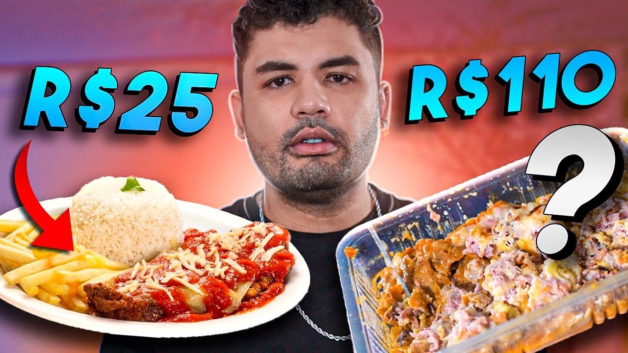 TRAÍDOS NOVAMENTE! BIFE A PARMEGIANA CARO X BARATO
