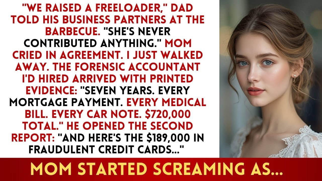 Dad Said 'We Raised A Freeloader' - Then The Forensic Report Revealed My $720,000 In Secret Support