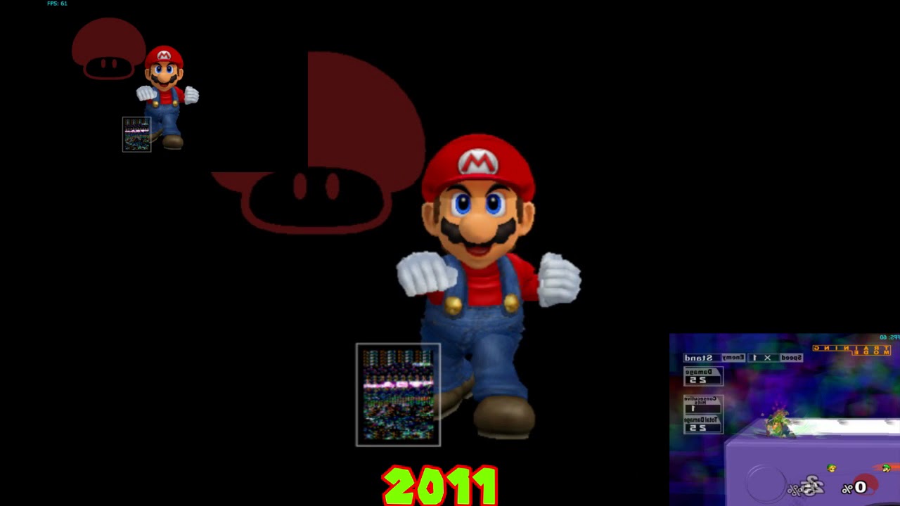 (SSBM Mario) - "Here we go!" Sparta Time Travel Remix [2007-2016]