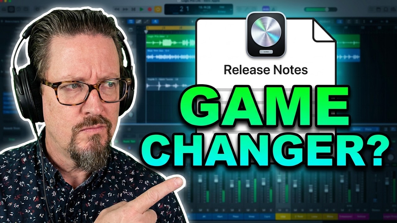 Logic Pro 12.3 Release Notes | Livestream + Q&A