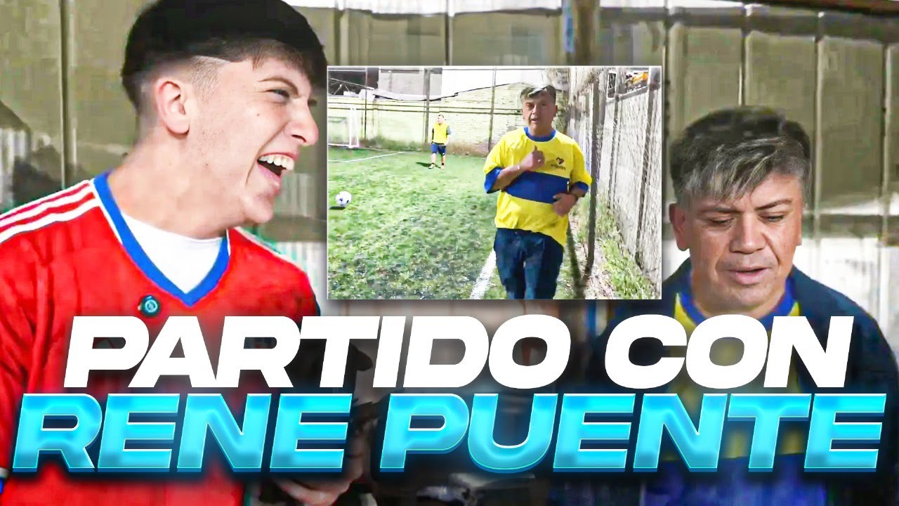 JUGUE UN PARTIDO CON RENE PUENTE Y EL DR MAKIJERO