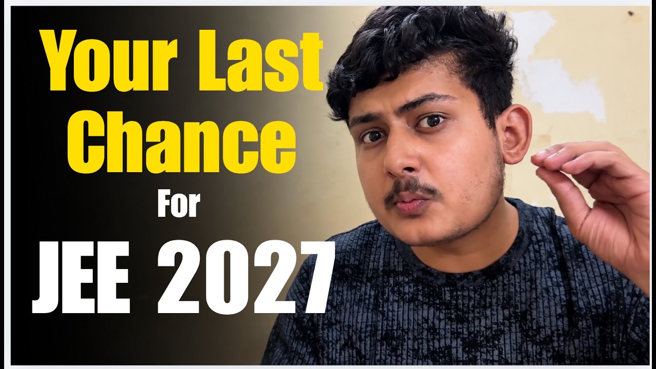 The ONLY JEE Strategy You Need Before JEE 2027 (If You&rsquo;re Serious)