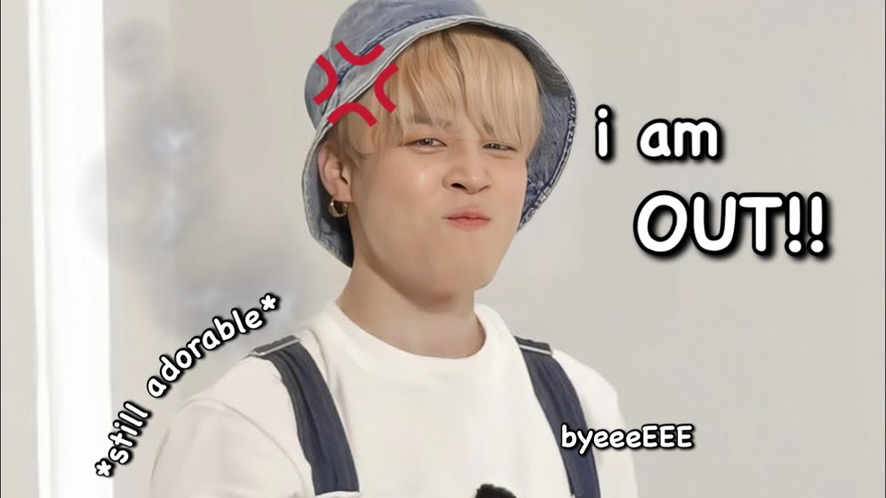 when jimIN wants to jimOUT 😤