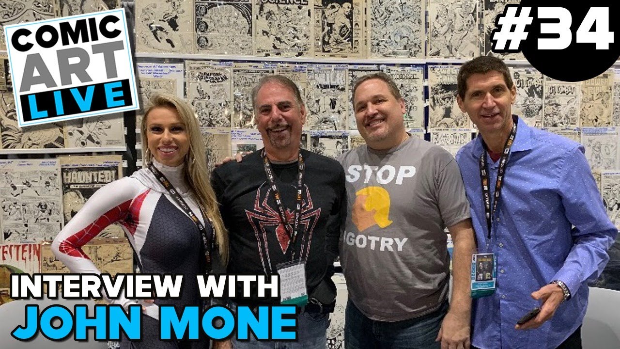 Comic Art LIVE: Episode #34 with Guest John Mone