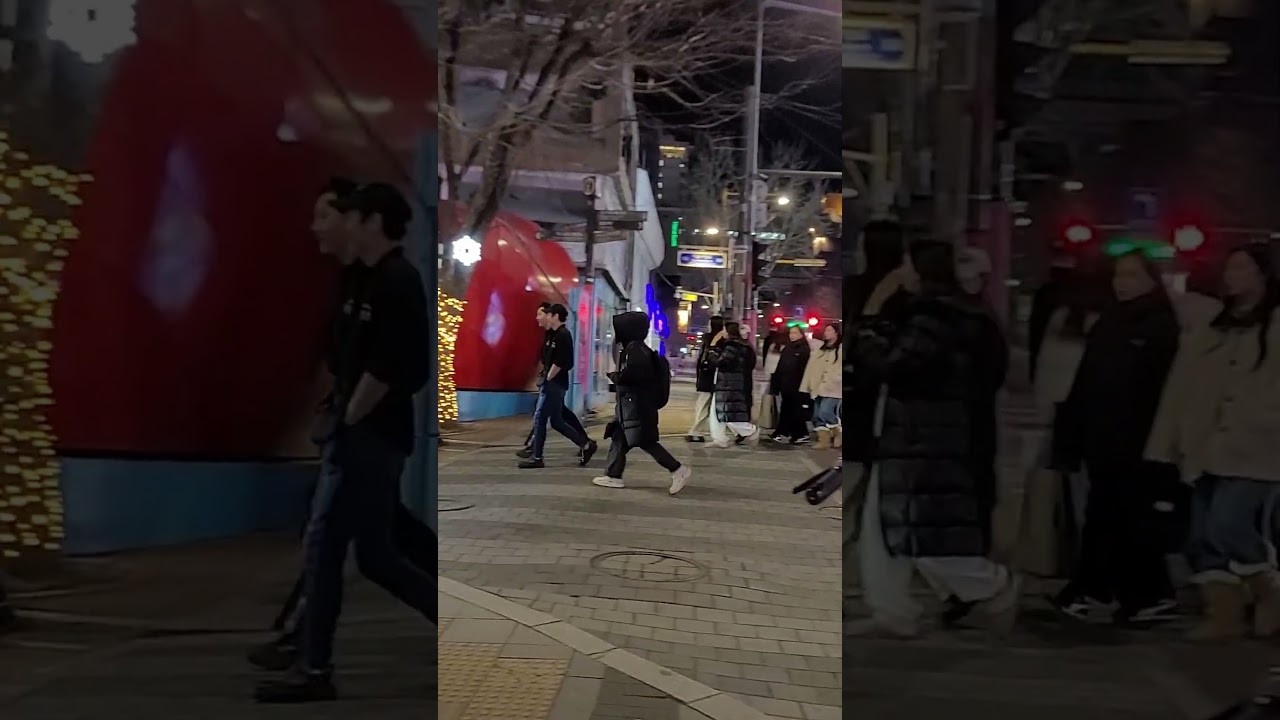 Hongdae at Night KR