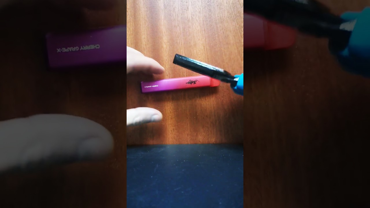 How to open disposable vape for lithium 400mAh cell 3.7V