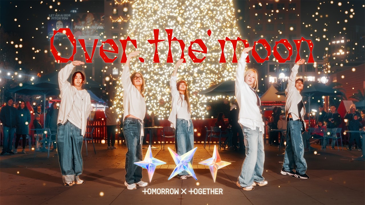 [KPOP IN PUBLIC] ‘Over the Moon’ - TXT(투모로우바이투게더) 1 Take Dance Cover🎄Holiday Ver. | @acey_dance