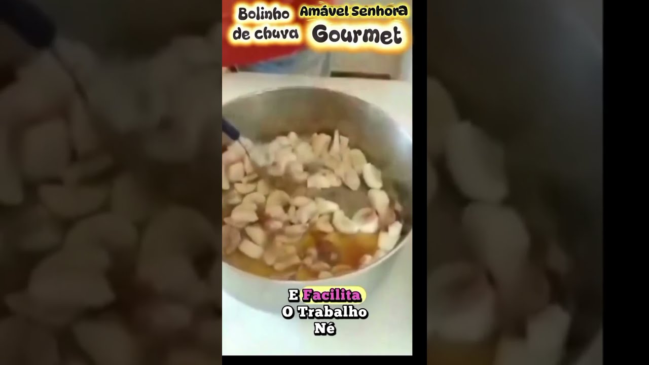 UMA RECEITA DE BOLINHO DE CHUVA GOURMET COM GRATIDÃO A DEUS POR TUDO!🙏❤️😋👍