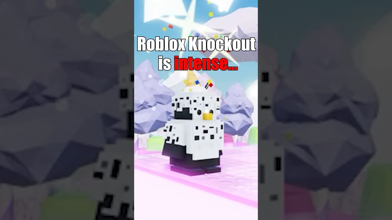 Roblox Knockout &mdash; это круто... #knockout #roblox #ihatethemetaverse #soretro #penguin