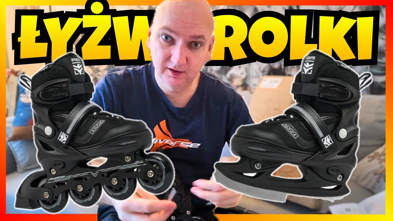 Łyżwy i rolki 2w1… genialne czy totalna pomyłka? 🤔Kupiłem łyżworolki Raven