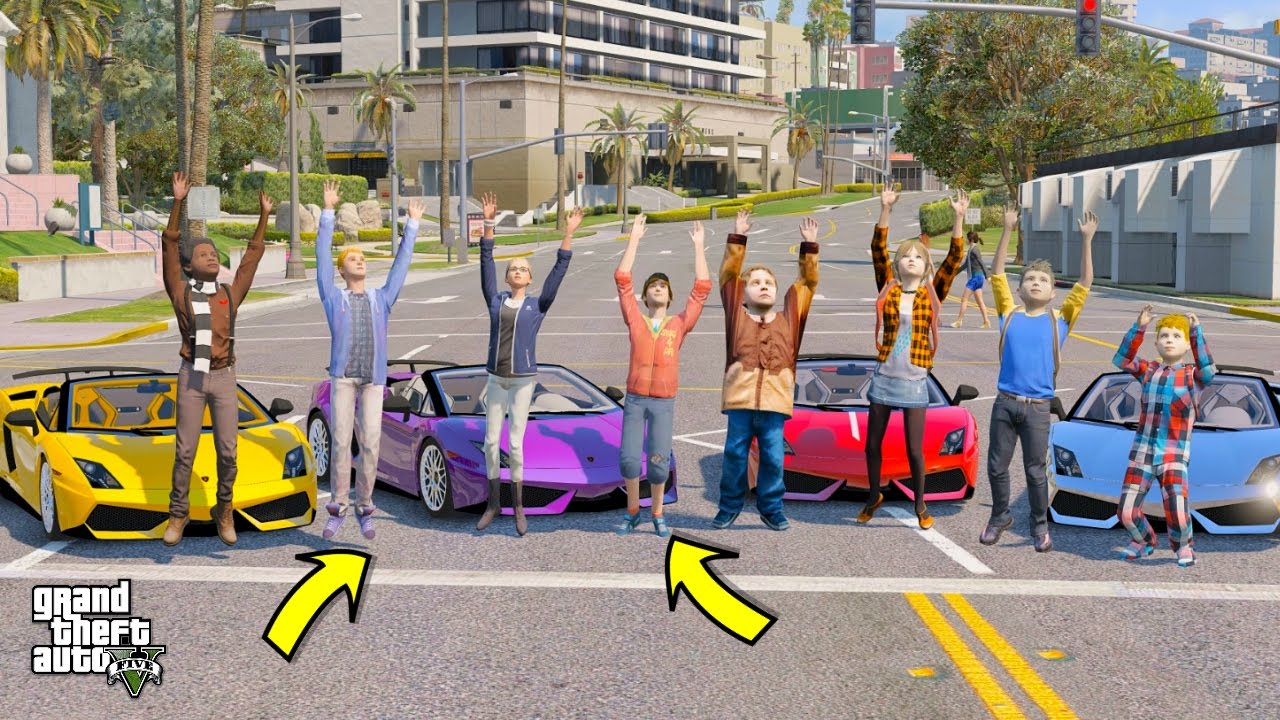 GTA 5 REAL LIFE TEEN MOD #32 MEET OUR NEW HIGH SCHOOL FRIENDS!