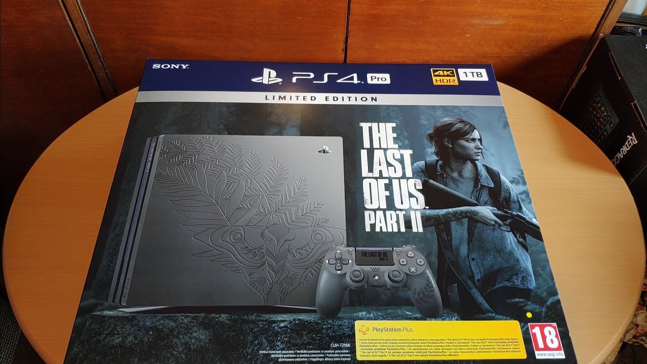 Unboxing PS4 Pro Limited Edition - The Last Of Us Part 2