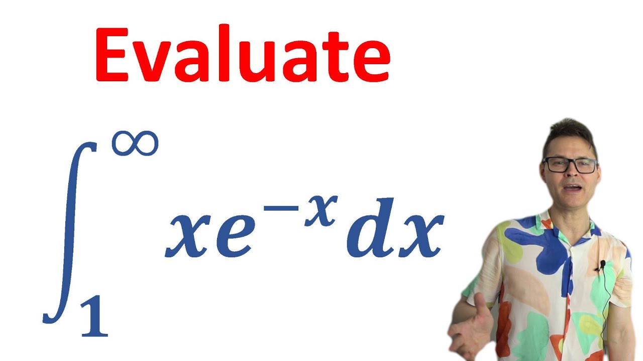 Improper Integral Using Limits & l'Hopital, High School/First Year Calculus, IB Higher Level Math