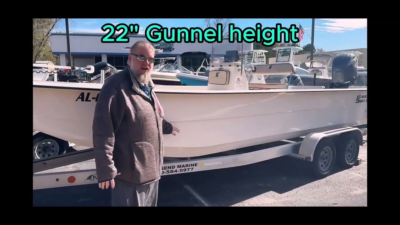 2024 24 DLX Carolina Skiff walkaround with Jerry Island