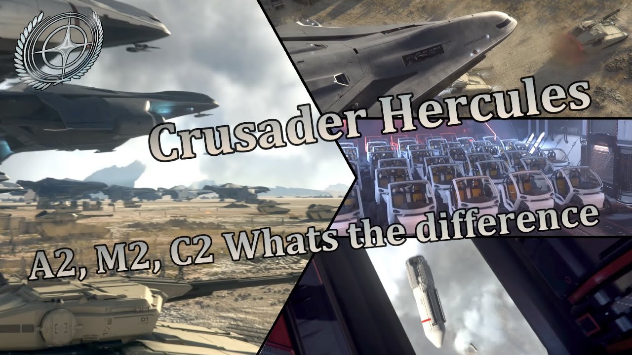 Star Citizen - Серия игр Hercules: A2, M2 и C2; одни из лучших.