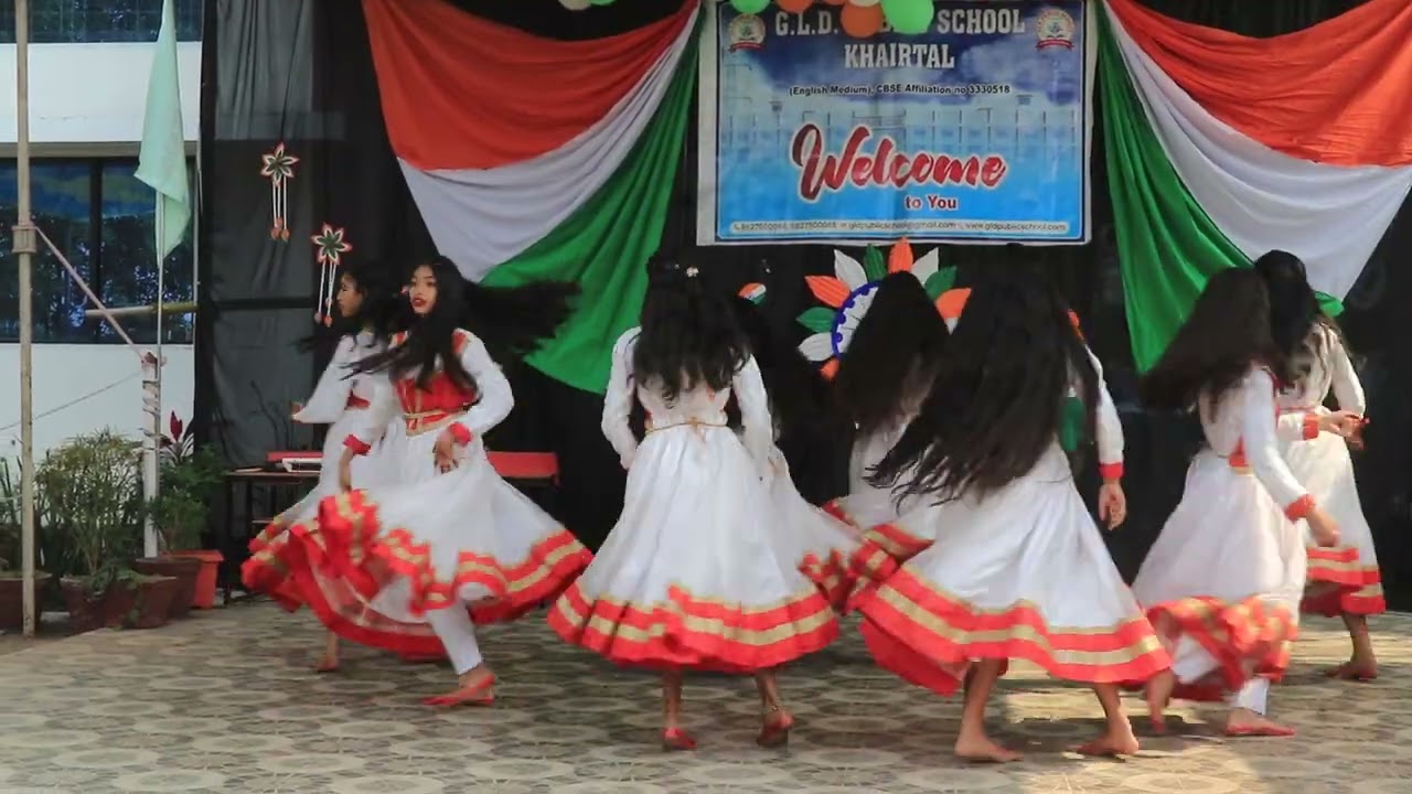 GHAR MORE PARDESIYA | republic day | GLD PUBLIC SCHOOL KHAIRTAL