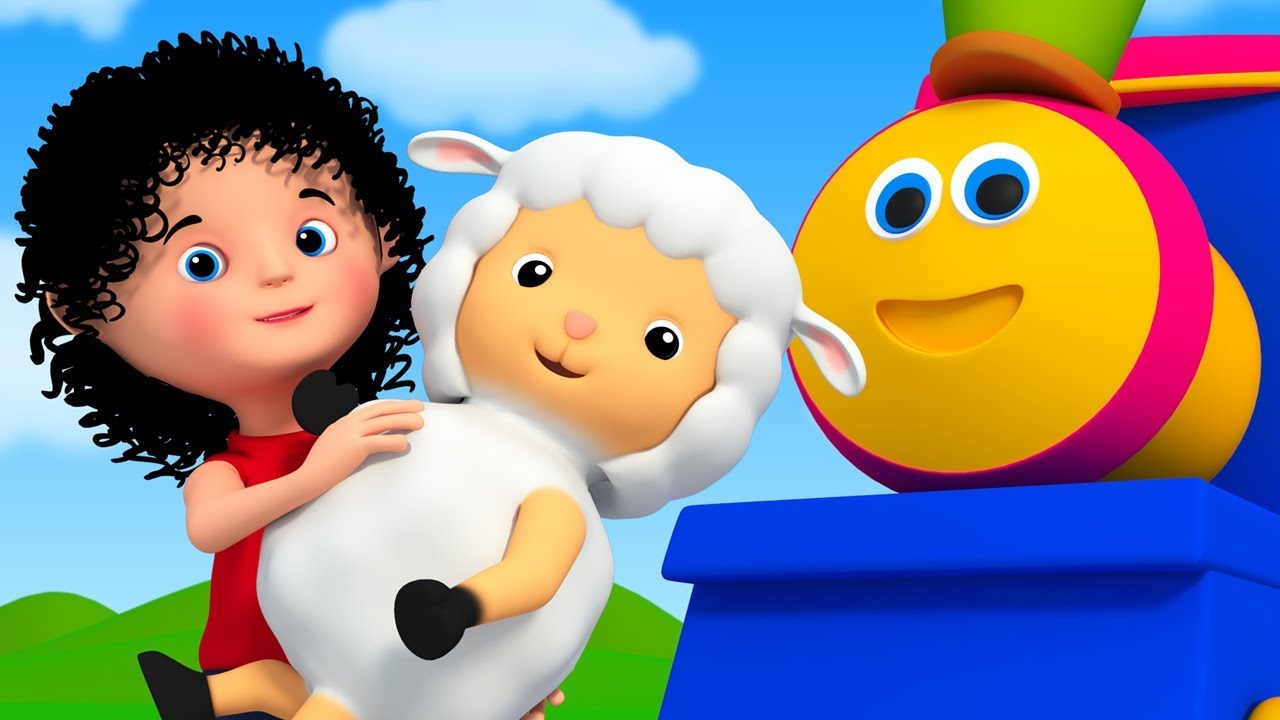 บ๊อบรถไฟ | แมรี่มีลูกแกะน้อย | บทกวีสำหรับเด็ก | Mary Had A Little Lamb