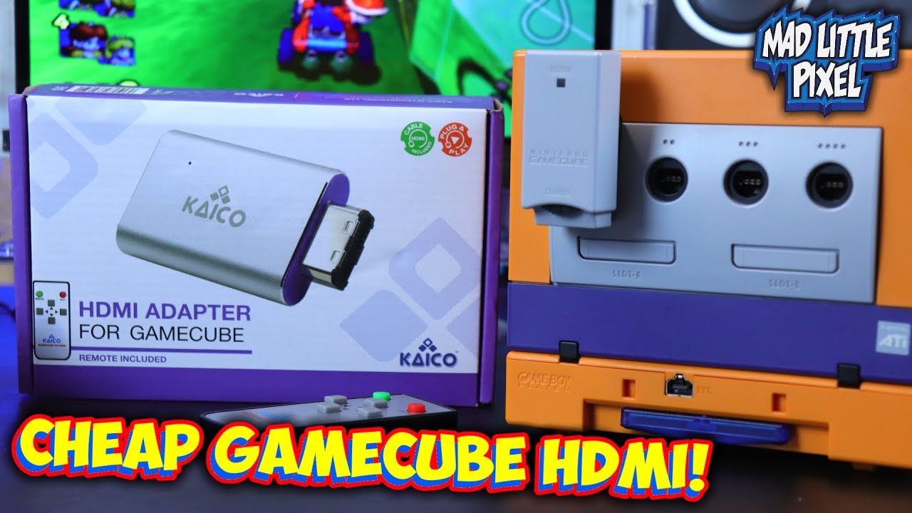 Недорогой HDMI-адаптер для GameCube — обзор Kaico GCVideo!
