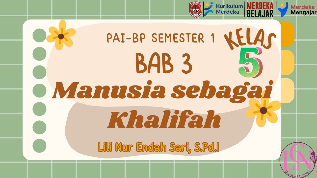 Materi PAI Kelas 5 Kurikulum Merdeka Bab 3 - Aku Anak Shaleh