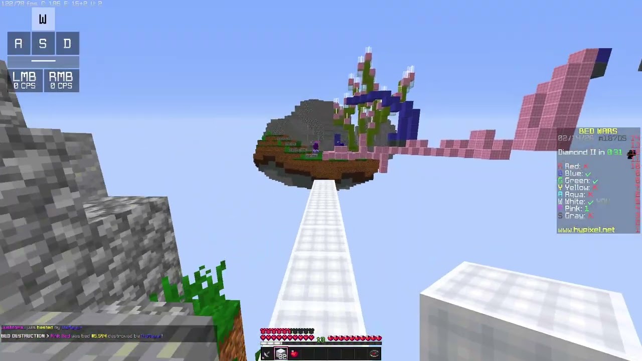 Just another non schalant bedwars match (es)