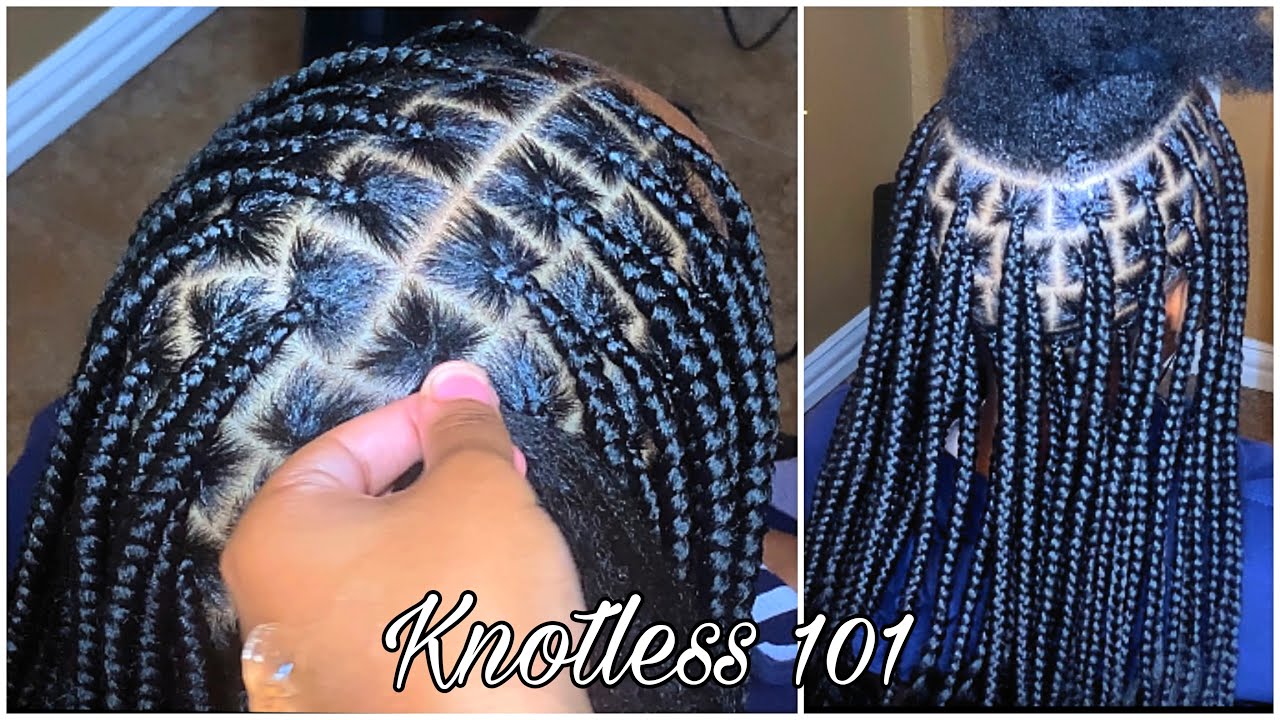 Как заплести идеальные косы без узлов | Заняло 4 ЧАСА | •BraidsByTyTi