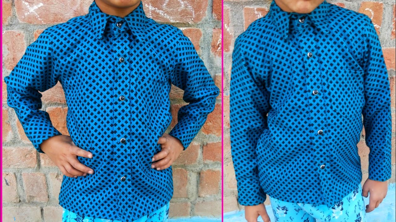 6 से 7 साल के छोटे बच्चे की शर्ट कटिंग सीखे )  shirt cutting video in hindi