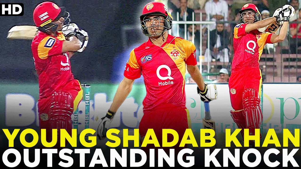 Young Shadab Khan Outstanding Batting in HBL PSL 2017 | HBL PSL | MB2A