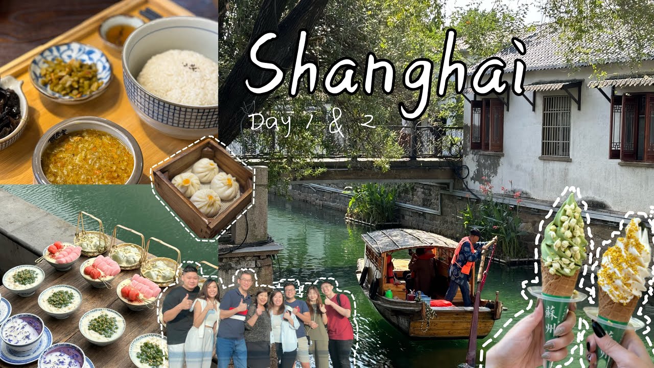Shanghai First Impressions + Suzhou Day Trip 🇨🇳 | Days 1 & 2