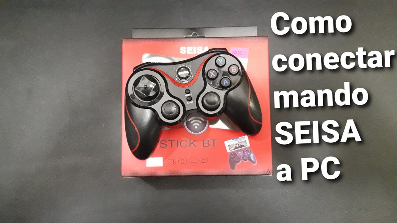 Como conectar Joystick Bluetooth SEISA SJ-A1006 a PC