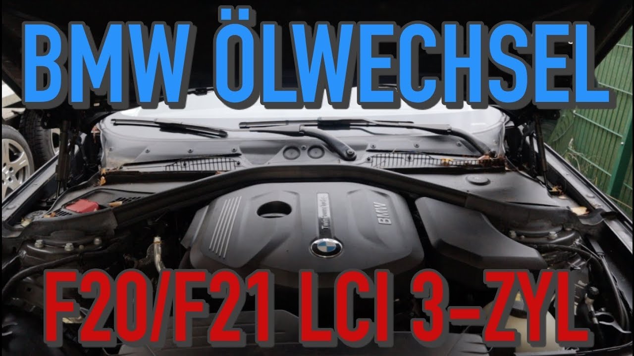 ÖLWECHSEL BMW 116i F20/F21 3-ZYLINDER B38 | KrisGarage