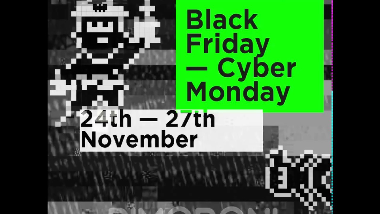 Black Friday / Cyber Monday 2017 Robot Take Over
