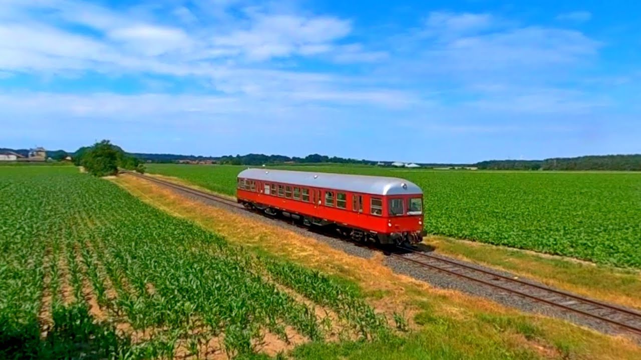 [360°] Der MaK Dieseltriebwagen 0518 der AVL auf der Gebirgsbahn der OHE