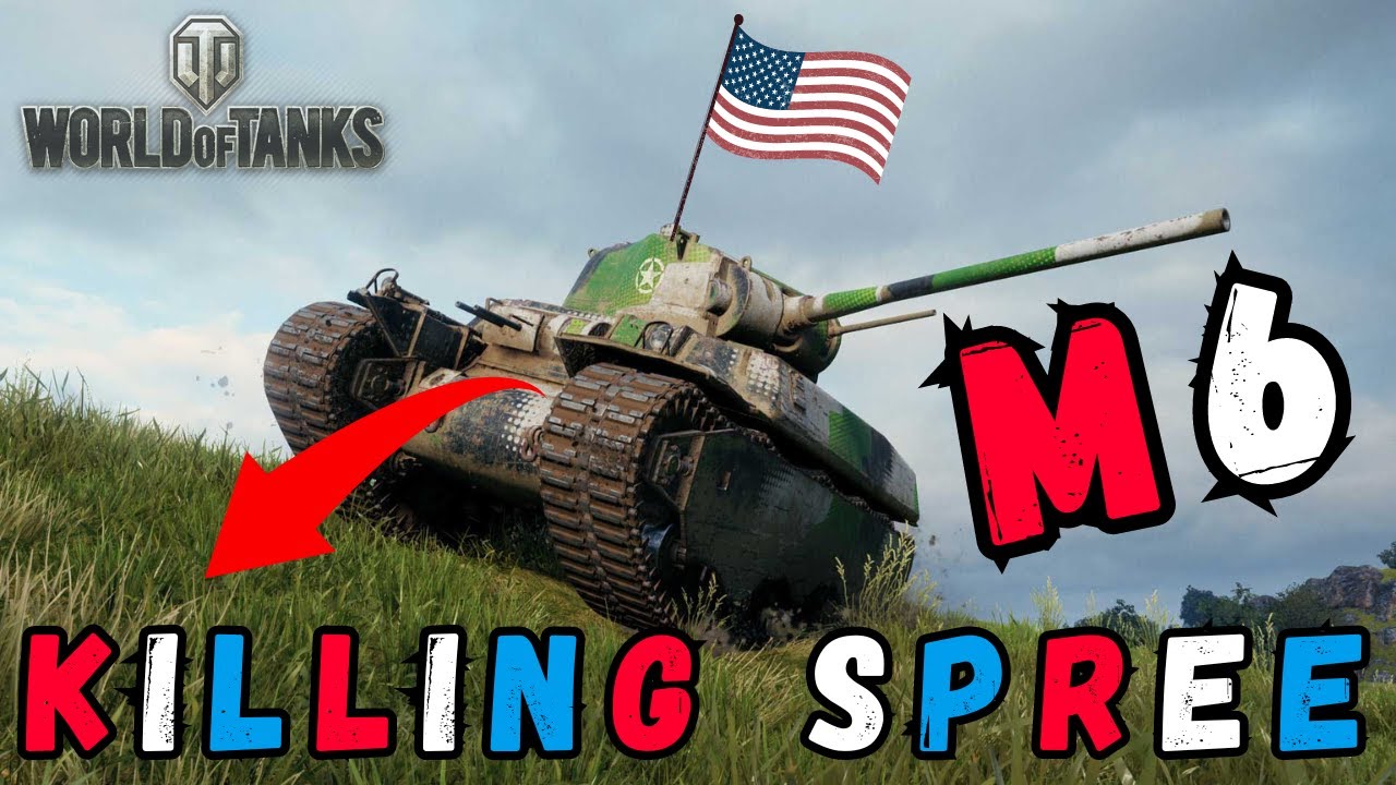 M6 Heavy Tank - America's Tiger in World of Tanks - 6 KILLS & PERFECT SKILLS 😎